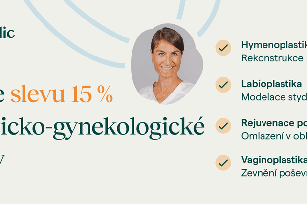 15% sleva na laserové esteticko-gynekologické zákroky